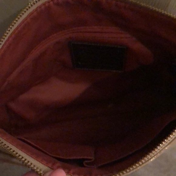 Tan and Brown Coach Bag - Picture 3 of 3